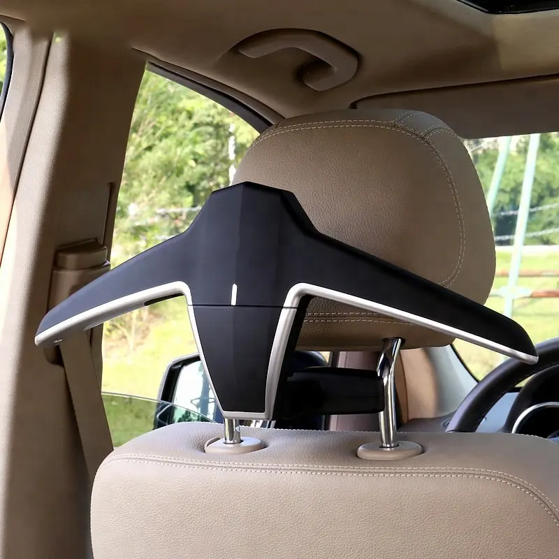 Car Luxury Headrest Coat/Jacket Hanger Removable Detachable Universal Mount